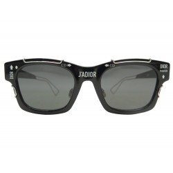 LUNETTES DE SOLEIL DIOR J'ADIOR LOGO CSA2K EN PLASTIQUE NOIR SUNGLASSES 450€