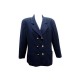 NEUF VESTE CHANEL TAILLEUR LAINE BOUTONS LOGO CC BLEU MARINE 44 XL JACKET 6500€