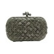 NEUF SAC A MAIN BOTTEGA VENETA POCHETTE KNOT RING INTRECIATO NEW POUCH BAG 3000€