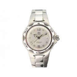 MONTRE TAG HEUER KIRIUM WL1314 28 MM EN ACIER QUARTZ ARGENTE STEEL WATCH 2000€