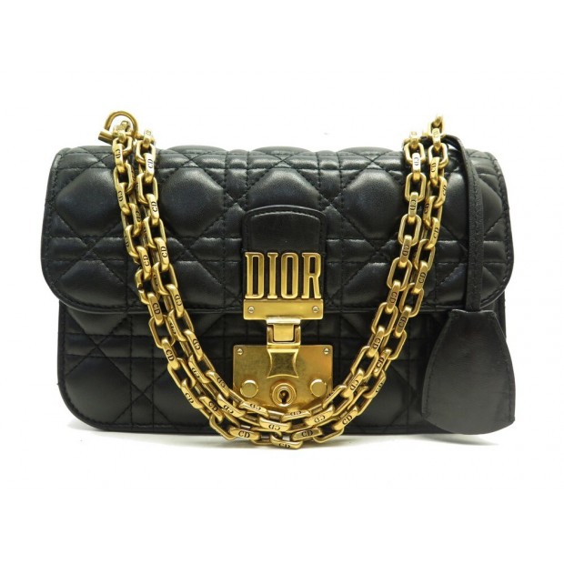 SAC A MAIN CHRISTIAN DIOR ADDICT SMALL CUIR CANNAGE BANDOULIERE HAND BAG 2500€