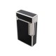 BRIQUET ST DUPONT LIGNE 2 SMALL LAQUE DE CHINE NOIRE PLAQUE ARGENT LIGHTER 900€