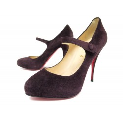 CHAUSSURES CHRISTIAN LOUBOUTIN 3091235 DECOCOLICO 120 SUEDE 39 SHOES BOITE 995€
