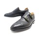 CHAUSSURES JOHN LOBB WILLIAM II 10.5 44.5 DERBY BI BOUCLE NOIR EMBAUCHOIRS 1435€