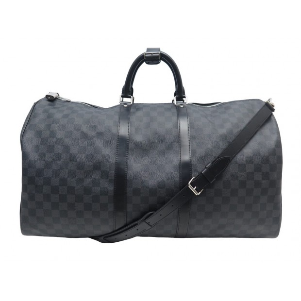 NEUF SAC DE VOYAGE LOUIS VUITTON KEEPALL 55 TOILE DAMIER GRAPHITE NEW BAG 2200€