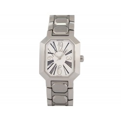 MONTRE REPOSSI R1SQ 35 MM QUARTZ CLASSIQUE EN ACIER PALLADIE STEEL WATCH