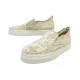 CHAUSSURES CHLOE BASKETS SLIP ON LAUREN 40 EN DENTELLE BEIGE LACE SHOES 480€