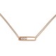 COLLIER MESSIKA MOVE CLASSIQUE 03997-PG 42-47 OR ROSE 18K GOLDEN NECKLACE 3980€