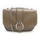 SAC A MAIN LONGCHAMP AMAZONE L1357930015 EN CUIR TAUPE BANDOULIERE HAND BAG 460€