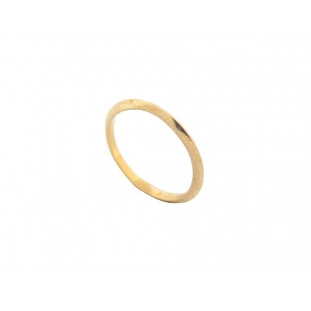 BAGUE TIFFANY & CO ALLIANCE KNIFE EDGE OR JAUNE 18K T50 + ECRIN GOLD RING 835€