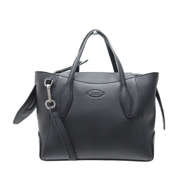 NEUF SAC A MAIN TOD'S MINI CUIR GRAINE BANDOULIERE LEATHER HAND BAG PURSE 1700€