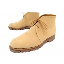 NEUF CHAUSSURES BOTTINES JM WESTON 706 CHUKKA 7.5E 41.5 LARGE 42 CUIR BOOTS 890€