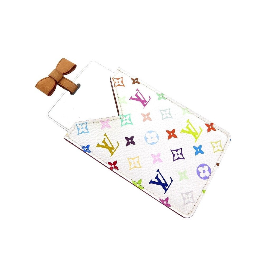 Louis Vuitton White Monogram Multicolore Etui Mirioir Mirror and