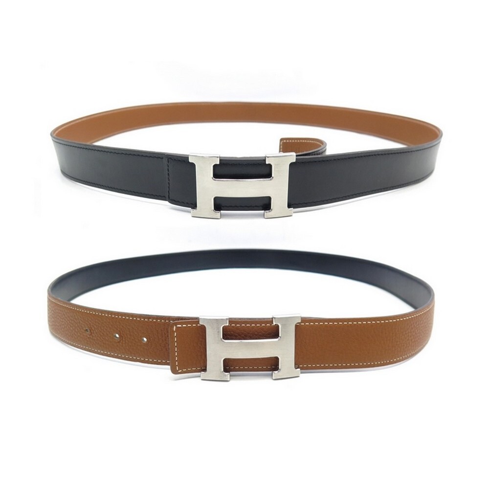 ceinture hermes boucle h reversible 32mm 110 cuir box