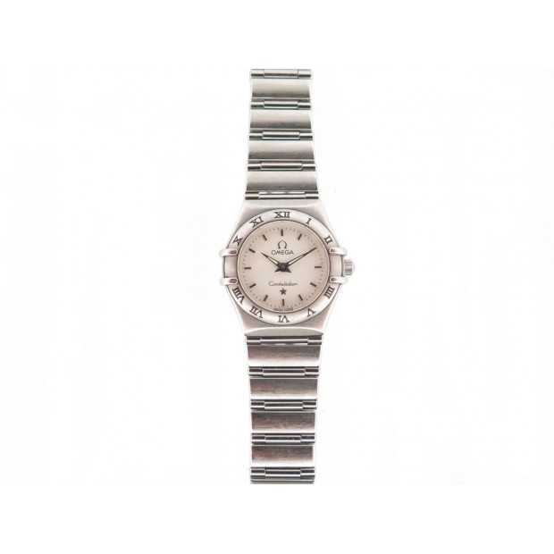 MONTRE OMEGA CONSTELLATION PM LADY 1562.30.00 EN ACIER 22 MM QUARTZ WATCH 2800€