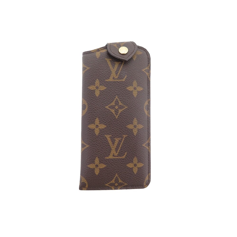 Etui à lunettes Louis Vuitton en toile monogram