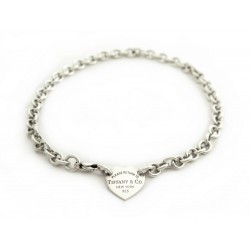 COLLIER TIFFANY & CO RAS DU COU RETURN TO 60115712 37.5 CM EN ARGENT CHOKER 860€