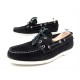 CHAUSSURES SAINT LAURENT BATEAU 315387 DERBY 41 DAIM BLEU SUEDE SHOES 875€