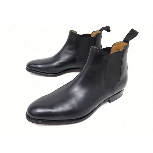 chaussures john lobb lawry bottines chelsea 7e 41 cuir