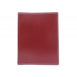 VINTAGE COUVERTURE AGENDA HERMES GM EN CUIR BOX DUPRE LAFON DIARY HOLDER 500€