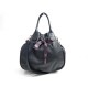 SAC A MAIN REPETTO CUIR NOIR SEAU 