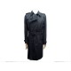 NEUF IMPERMEABLE SAINT LAURENT TRENCH 323875 50 M NOIR CEINTURE COAT NEW 2290€