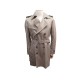 NEUF IMPERMEABLE SAINT LAURENT 548925 TRENCH 50 M BEIGE CEINTURE NEW COAT 2290€