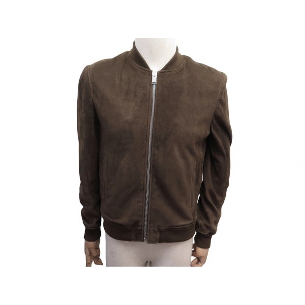 BLOUSON SAINT LAURENT VESTE BOMBER 330446 52 50 M EN DAIM SLIMANE JACKET 1890€