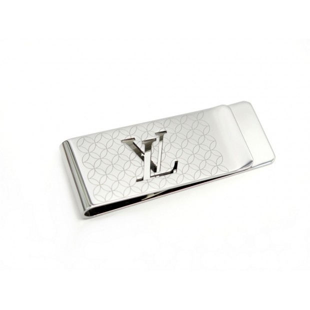 Authentique LOUIS VUITTON Porte cartes pince a billet