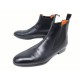 CHAUSSURES SANTONI 13414 9.5 IT 45 FR BOTTINES CHELSEA CUIR BOOTS SHOES 580€