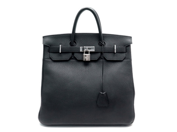 sac a main hermes haut a courroies hac 40 en cuir togo
