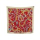 FOULARD CARTIER MOTIF BIJOUX EN SOIE BROCHEE JACQUARD BROCHE BAGUE SCARF 410€