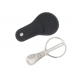 NEUF COUPE CIGARE MONTBLANC M28214 ACIER PALLADIE ETUI BOITE CIGAR CUTTER 415€