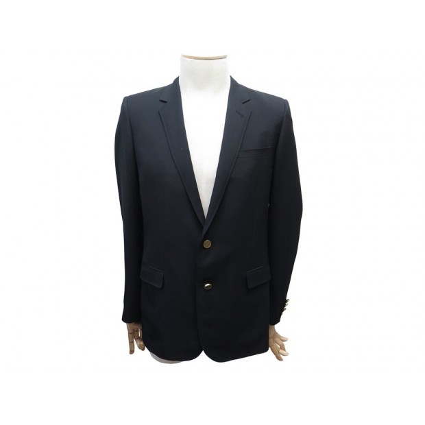 NEUF VESTE SAINT LAURENT BLAZER 327038 50 M LAINE NOIR HEDI SLIMANE JACKET 2300€