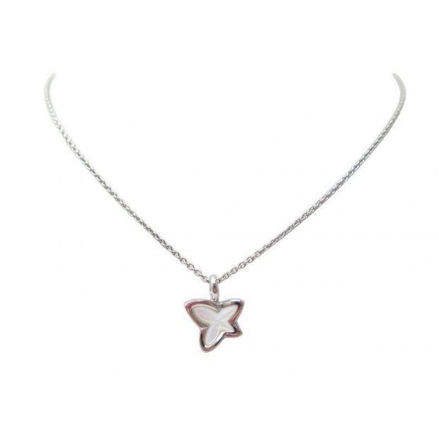 NEUF COLLIER MAUBOUSSIN TELLEMENT SUBLIME DE TOI MON AMOUR 40 OR 18K NACRE 3860€