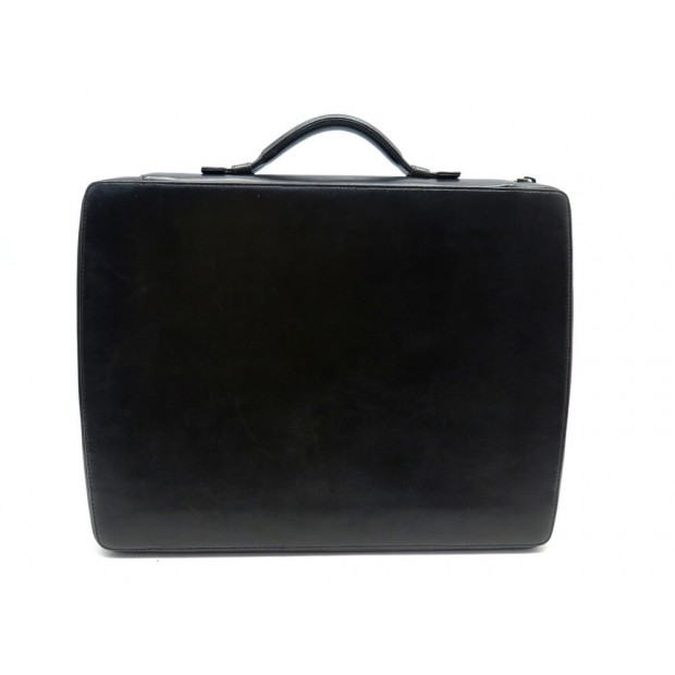 SACOCHE MONTBLANC ORDINATEUR PORTE DOCUMENTS CUIR COMPUTER BAG BRIEFCASE 1100€