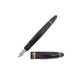 STYLO MONTBLANC MEISTERSUCK PLUME LEGRAND TRAVELLER DORE NOIR FOUNTAIN PEN 755€