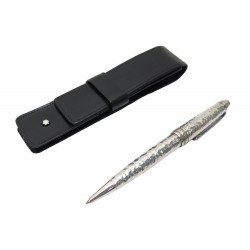 STYLO MONTBLANC MEISTERSTUCK SOLITAIRE MARTELE 115099 BILLE ARGENT 925 PEN 1190€