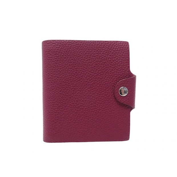 NEUF COUVERTURE AGENDA HERMES ULYSSE MINI CUIR TOGO BLOC NOTE DIARY COVER 215€