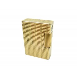 VINTAGE BRIQUET ST DUPONT LIGNE 1 PLAQUE OR GUILLOCHE GOLD PLATED LIGHTER 975€