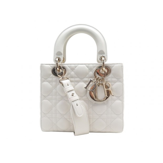 NEUF SAC A MAIN CHRISTIAN DIOR LADY PM M0538ONG BANDOULIERE CUIR HAND BAG 4800€