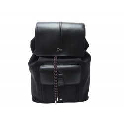 NEUF SAC A DOS DIOR HOMME MOTION 1MOBA062XVO NYLON NOIR & CUIR BACKPACK 1800€