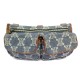 VINTAGE SAC CELINE POCHETTE CEINTURE MACADAM TOILE DENIM TRIOMPHE BELT BAG 950€