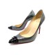 CHAUSSURES CHRISTIAN LOUBOUTIN GEO LAMINE MIROIR SPIKE 37.5 ESCARPINS SHOES 795€