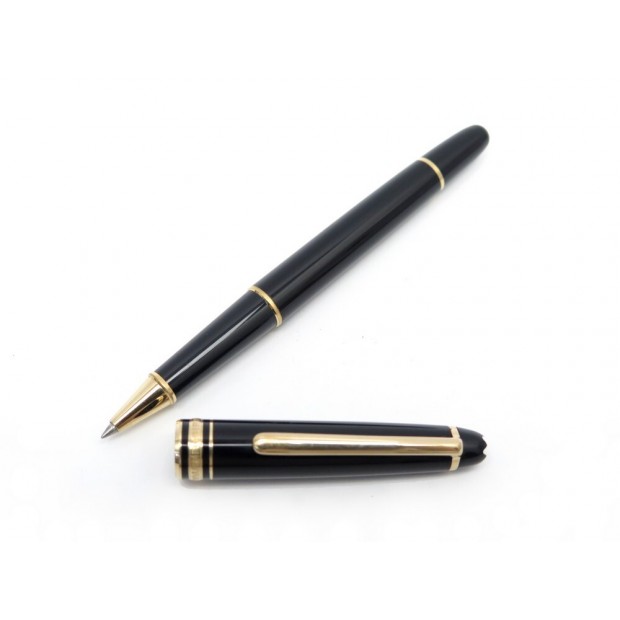 VINTAGE STYLO MONTBLANC MEISTERSTUCK CLASSIQUE DORE MB12890 ROLLERBALL PEN 495€