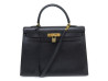 sac a main hermes kelly 35 sellier en cuir