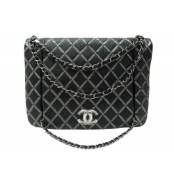 SAC A MAIN CHANEL CRISTAL LOGO CC CUIR IRIDESCENT EDITION LIMITEE HAND BAG 8700€