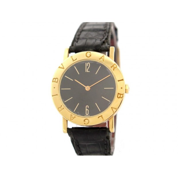 MONTRE BULGARI BB A5011 30 MM QUARTZ CLASSIQUE EN OR JAUNE 18K GOLD WATCH 3550€