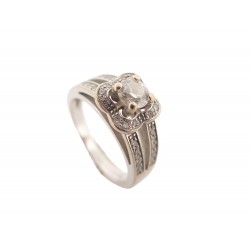 BAGUE MAUBOUSSIN CHANCE OF LOVE N3 RI0489WGDI 48 DIAMANT OR BLANC 18K RING 2730€