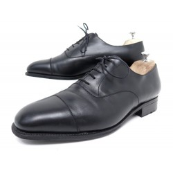 CHAUSSURES JM WESTON RICHELIEU BOUT DROIT 300 9.5G 43.5 LARGE 44 CUIR NOIR 790€